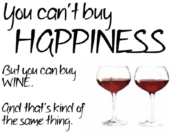 rượu vang cũng chính là hạnh phúc.